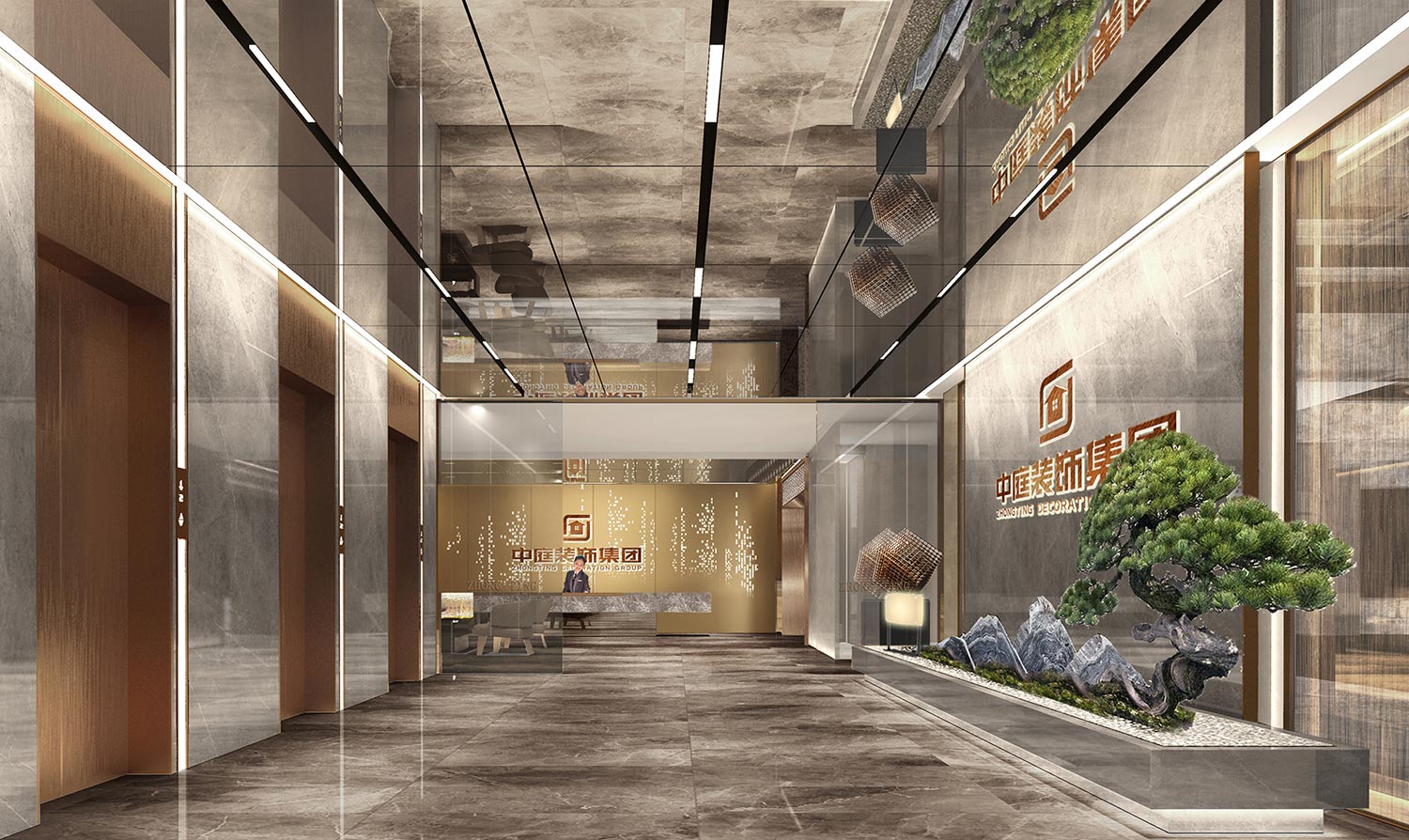 中庭裝飾柳州旗艦店 | 2021新征途，一如初見，我們?yōu)?ldquo;您”而來！