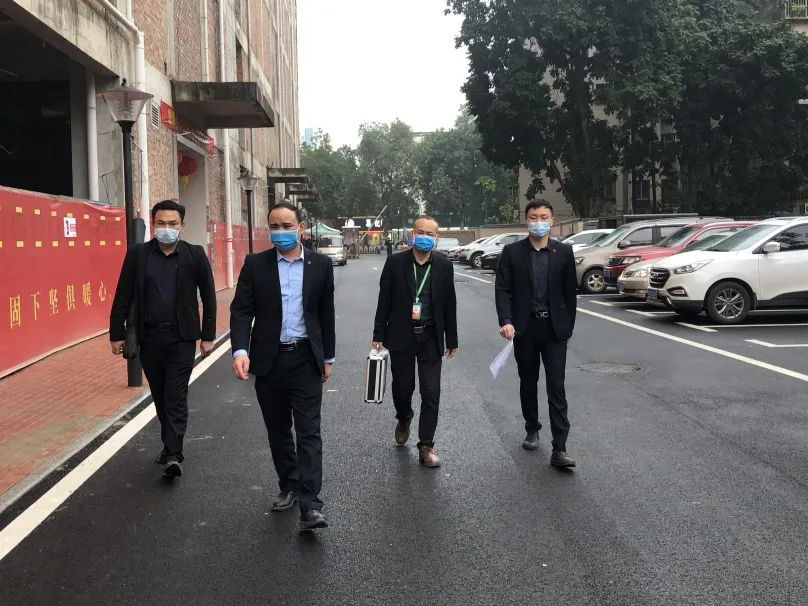 南鷹苑工地巡檢，打好復(fù)工第一戰(zhàn)